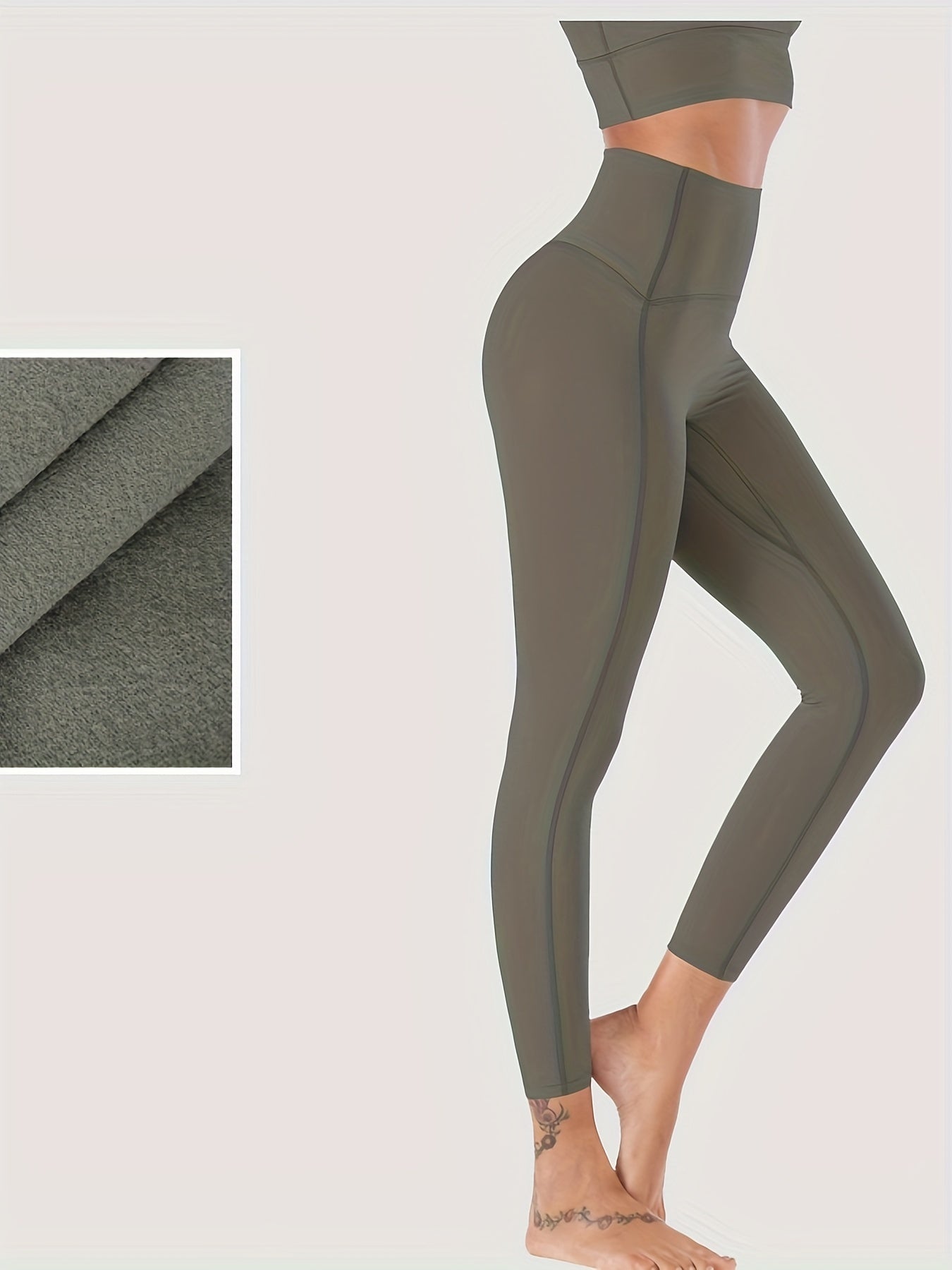 Fleece Lined Yoga Pants Stretch Butt Lifting Leggings