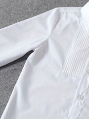 Boys Non Stretch Button Down Dress Shirt