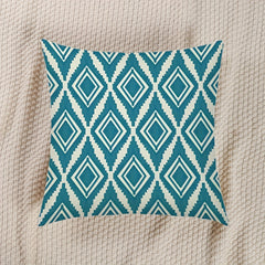 4pcs Geometric Linen Throw Pillow Covers Printed Throw Pillowcase