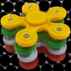 5 Pcs Fidget Spinner Toy Decompressing Toys Finger Toys Random Finger Spinners