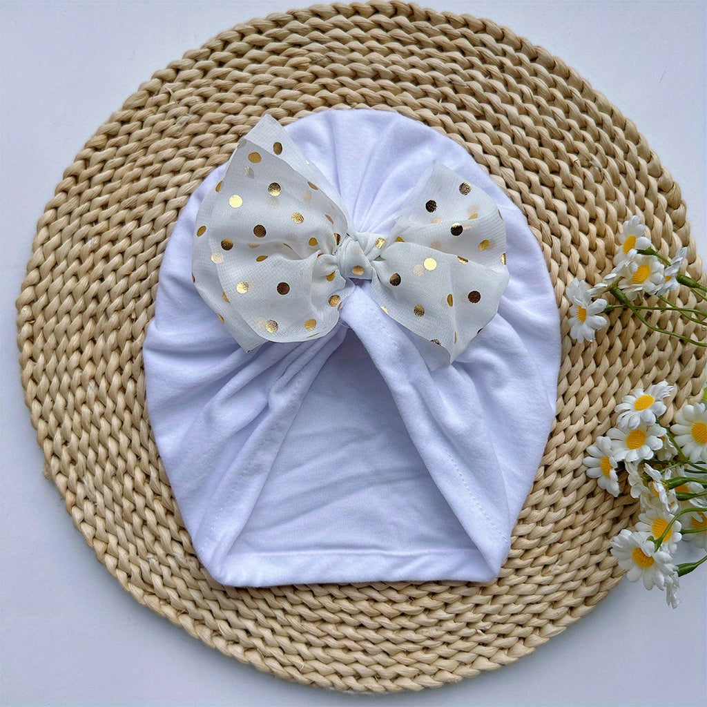 Soft Thin Baby Headband Bowtie Hat Newborns