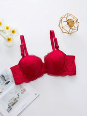 Scallop Trim Lace Wirefree Bra