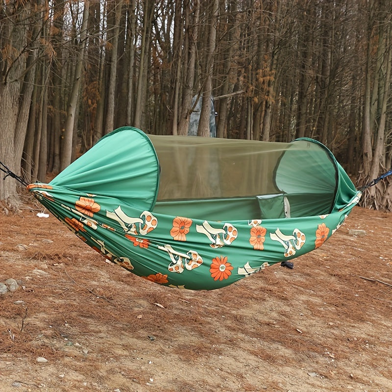 Quick-opening Mosquito Net Hammock Nylon Cloth Camping Hammock