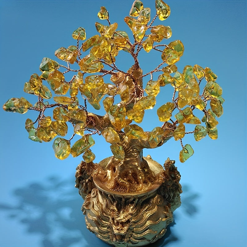 Magical Money Tree Ornament for Wealth and Good Fortune
