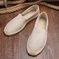 Men's Espadrille Shoes Casual Slip on Shoes Comfortable 
