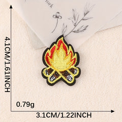 9pcs Teen Embroidery DIY Patch Decorative Accessories for Clothes Backpack