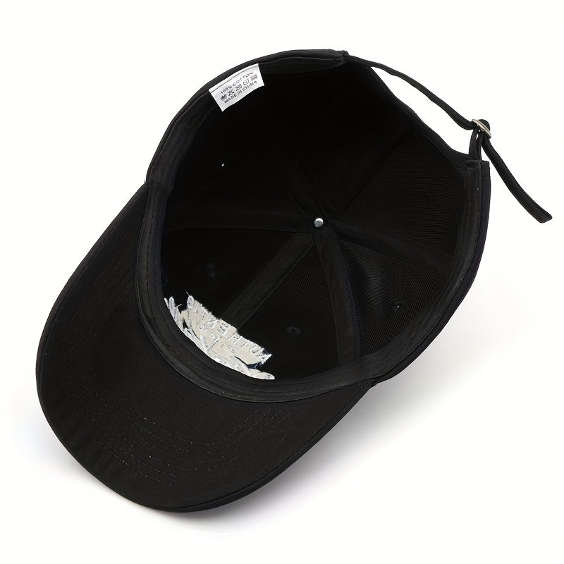  Casual Baseball Cap Vintage Letter Embroidery Classic Dad Hat