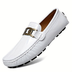 Men's Lightweight Horsebit Loafers - Non Slip Casual Shoes
