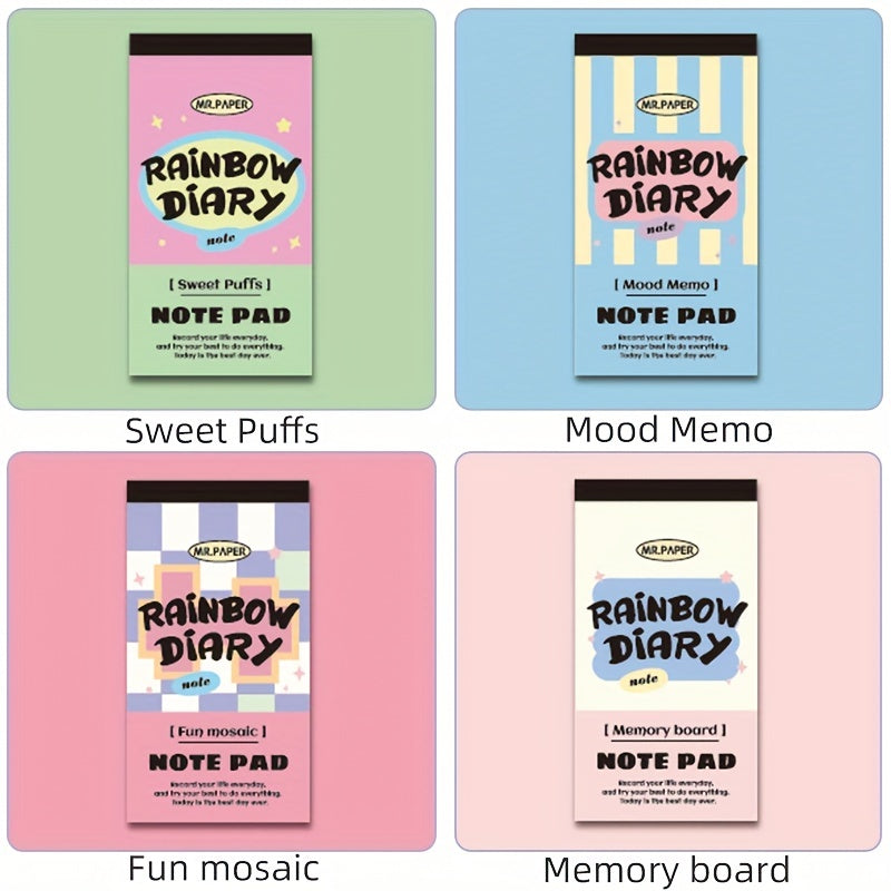 Colorful Plan Series Memo Single - 100 Sheets