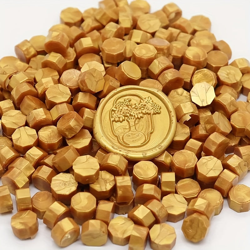Royal Golden Wax Beads Seal Stamp Wax Pellets for Seal Stamp