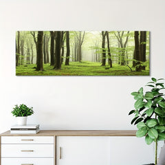 Large Green Forest Trees Art Landscape Wall Decor Canvas Prints