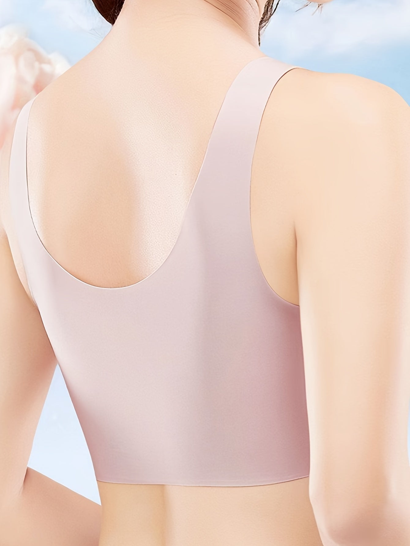 3pcs Seamless Comfort Stretch Bras Women's Lingerie
