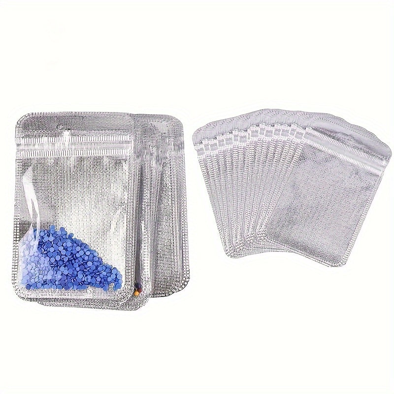 50pcs Self Sealing Bag DIY Diamond Painting Tools Adhesive Bag