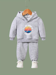 Candy Cane Pattern Long Sleeve Hooded Sweatshirt Girls