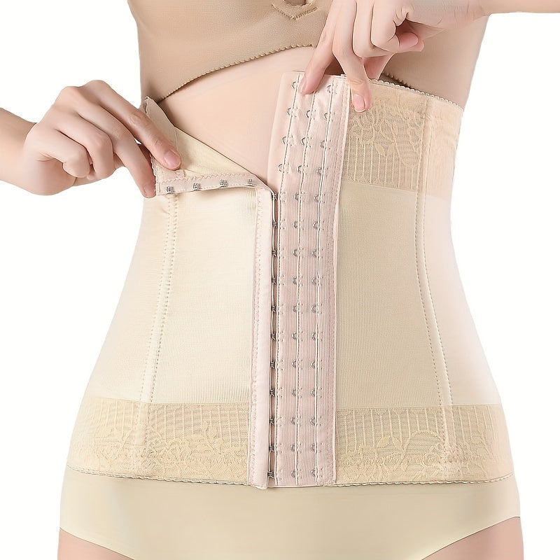 Jacquard Tummy Control Slim Girdle Belt Cincher Women's Underwear