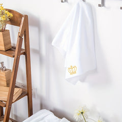 3pcs Embroidered Hand Towel Bath Towel Soft Absorbent Face Towel