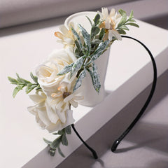 Rose Flower Headband Daily Hair Band Hair Accessories