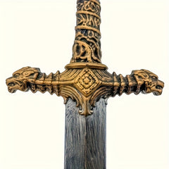 Halloween Western Style Sword Cross Rose Sword for Knight Role Play