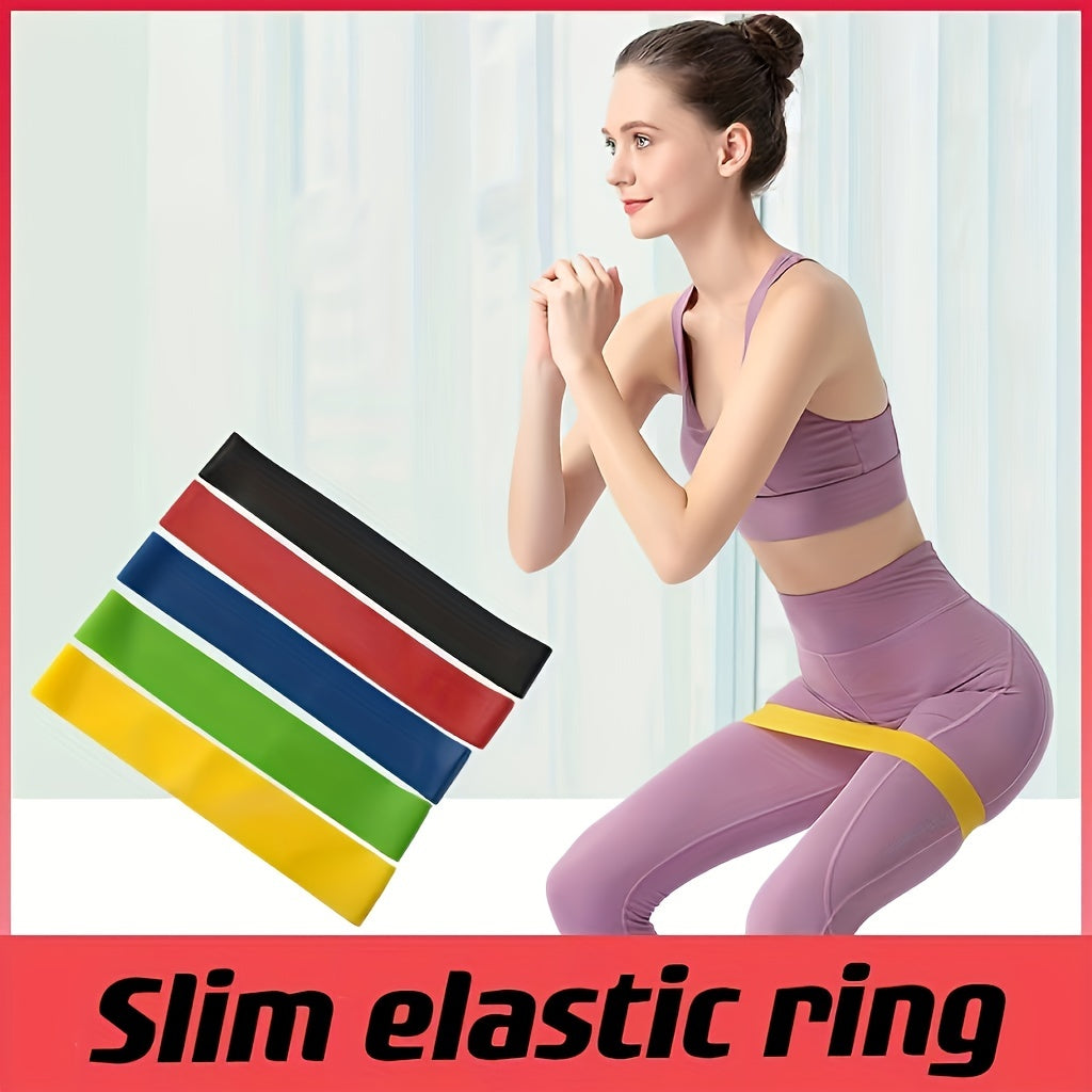 5pcs Resistance Bands Set for Full Body Workouts Yoga Pilates Gym Exercise