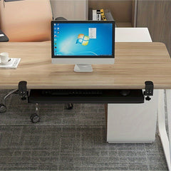 Keyboard Holder Desktop Clip Stand Mouse Organizer