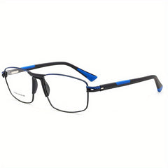 Men's Square Sporty Eyeglasses Frame