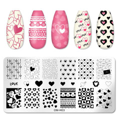 Manicure Stamping Kit for Unique Nail Art Designs