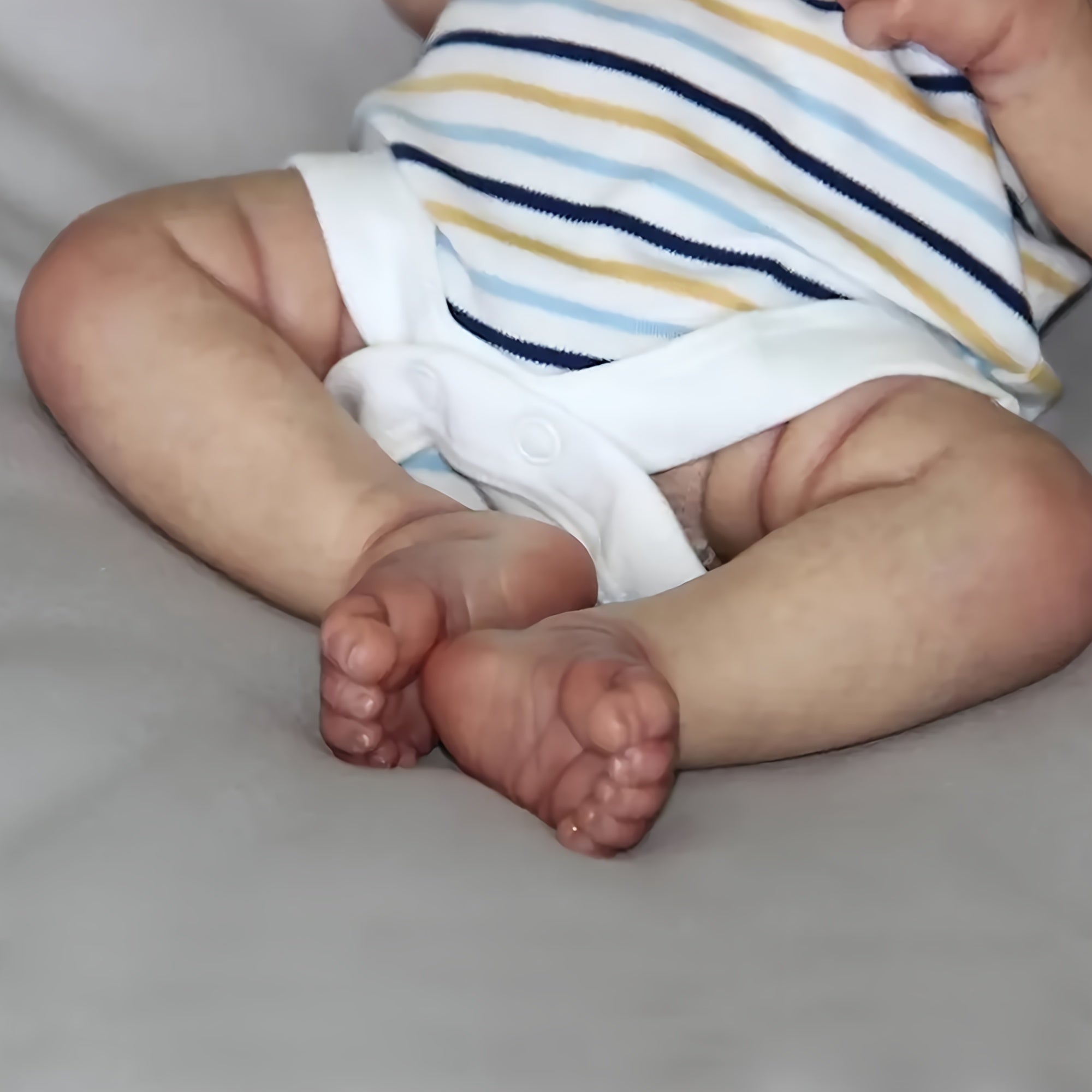 Painted Reborn Dolls with Rooted Hair Toys Christmas Gift