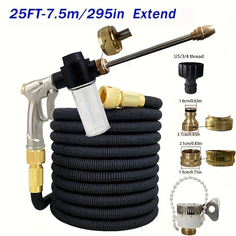 Flexible Irrigation Pipe Garden Hose with Spray Gun