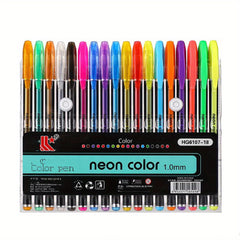 Gelmushta Gel Pens 60 Colors Set Adult Coloring Books Drawing