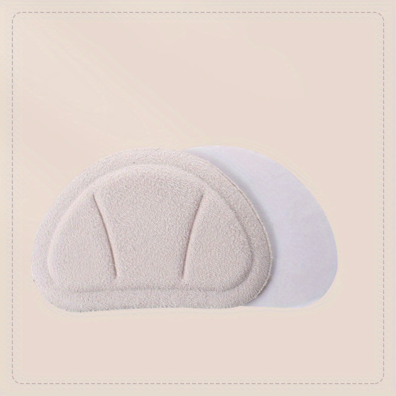 1pair Heel Protector Anti Wear Cushion Pads Feet Care Adhesive Shoes Sticker