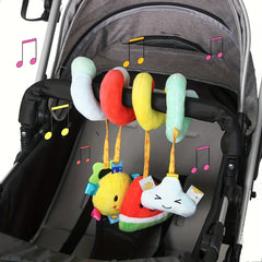 Baby Plush Fruit Series Bed Wrap Car Pendant Hanging Toys