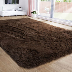 Plush Fabric Floor Mat Area Rug Carpet 200x280cm