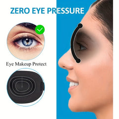 100% Blackout 3D Eye Mask for Side Sleeper Night Blindfold