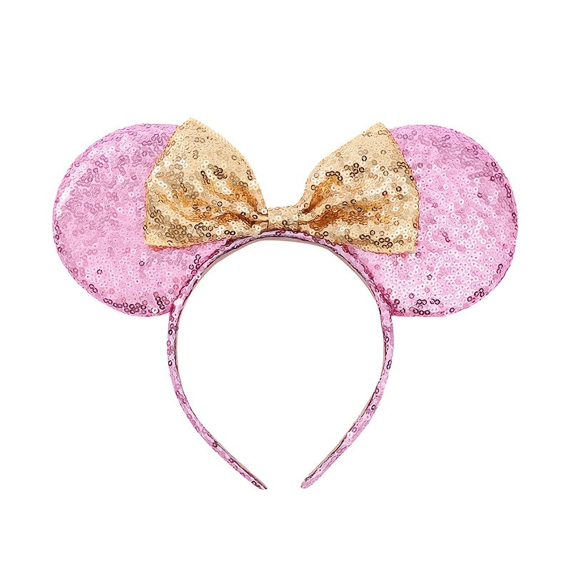 Sequin Bow Knot Hair Hoop for Baby Girls