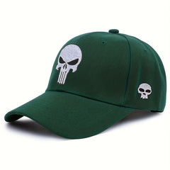 Skull Embroidery Summer Baseball Cap Multicolor Hat Men Sunshade Sun Protection