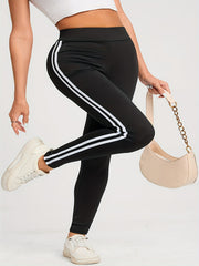 Women's High-Waisted Leggings with Side Pockets