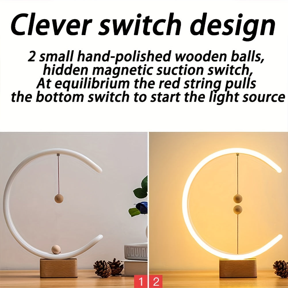 Magnetic Balance Lamp Smart LED Table Lamp Creative Night Light