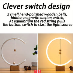 Magnetic Balance Lamp Smart LED Table Lamp Creative Night Light