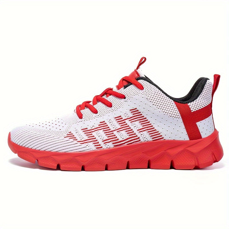  Men's Breathable Sneakers Comfy Non Slip Soft Sole Shoes