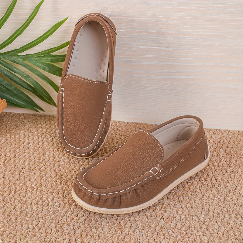 Baby Boys Low Top Slip On Shoes Soft Bottom Non Slip Walking Shoes
