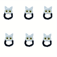 Cartoon Cat Hair Tie Sweet Animal Hair Rope Ponytail Holder