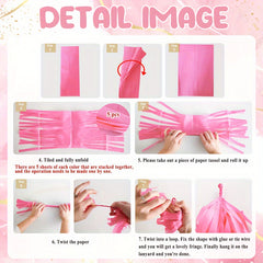 Rose Golden Party Decorations Birthday Party Decor Kit