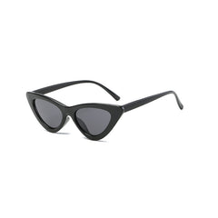 Cat Eye Sunglasses Women Metal Hinges Plastic Frame Sun Glasses UV400