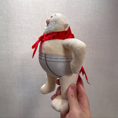 Anime Character Plush Toy Underpants Man Game Figurine Gift Decor Christmas