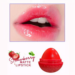 Strawberry Lip Balm Lip Primer Moisturizing Plumping Long Lasting Lipstick