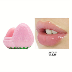 Strawberry Lip Balm Lip Primer Moisturizing Plumping Long Lasting Lipstick