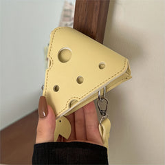Minimalist Niche Cheese Bag Solid Crossbody Bag Women's Stylish Purse