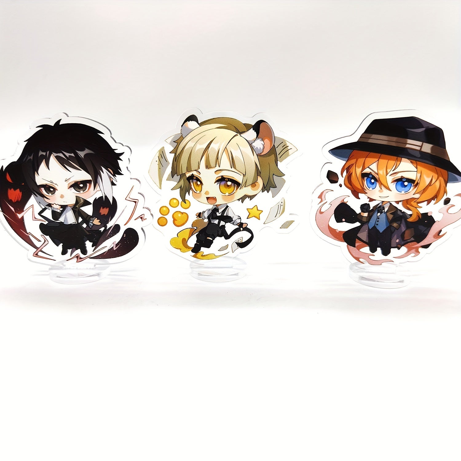 Anime Acrylic Figure Stand Model Plate Desk Decor for Fans
