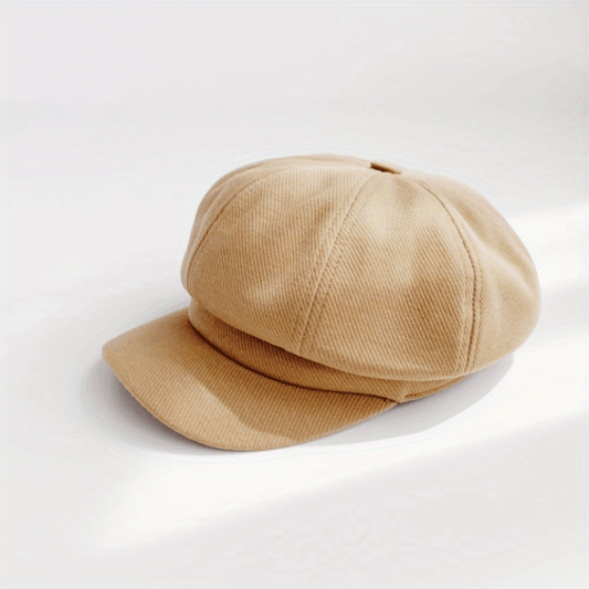 Unisex Octagonal Newsboy Cap Beret Cap