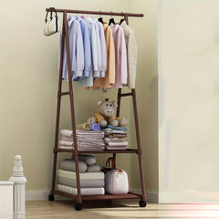 Movable Coat Rack Triangle Coat Rack